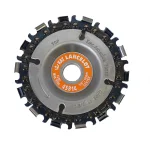 King Arthur's Tools 4 in. 14-Teeth Steel Chainsaw Blade for Woodcarving and Angle Grinders thumbnail 1