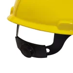 3M Non-Vented Hard Hat with 4-Point Ratchet Adjustment, Yellow thumbnail 4