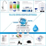 iSpring RCC7 5-Stage Under Sink Reverse Osmosis Drinking Water Filtration System, 75 GPD, NSF Certified thumbnail 5