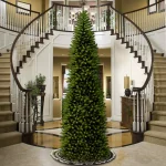 National Tree Company 14 ft. Kingswood Fir Pencil Artificial Christmas Tree, Unlit, Green thumbnail 2