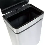 Honey-Can-Do 13 Gal. Stainless Steel Touchless Motion Sensor Trash Can with Digital Timer thumbnail 2