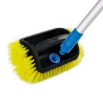 Unger Lock-On 4-Sided Outdoor Deck Scrub Brush, Hard Poly Bristles thumbnail 2