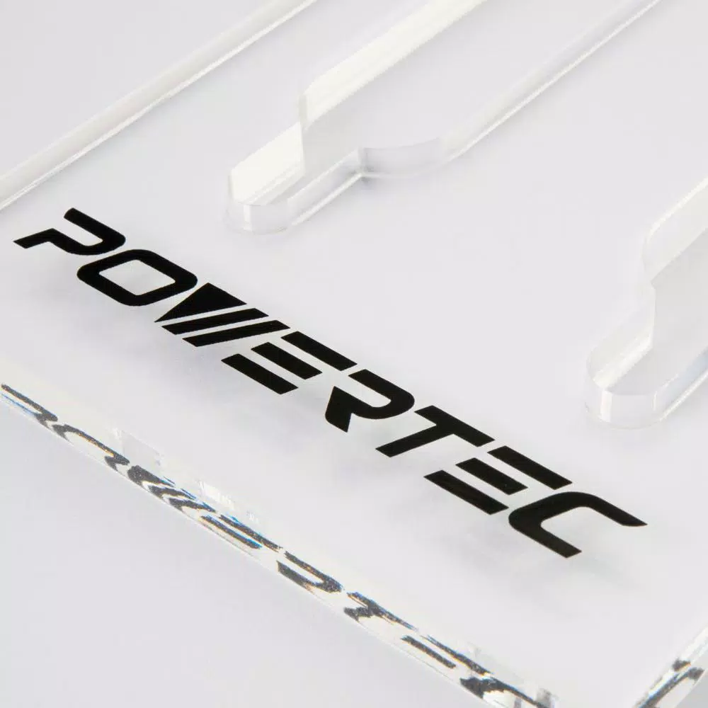 POWERTEC 71120 Picture Hanging Keyhole Template for Router
