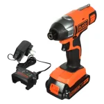 BLACK+DECKER 20V MAX Cordless Impact Driver Kit with 2 Ah Battery and Charger thumbnail 6