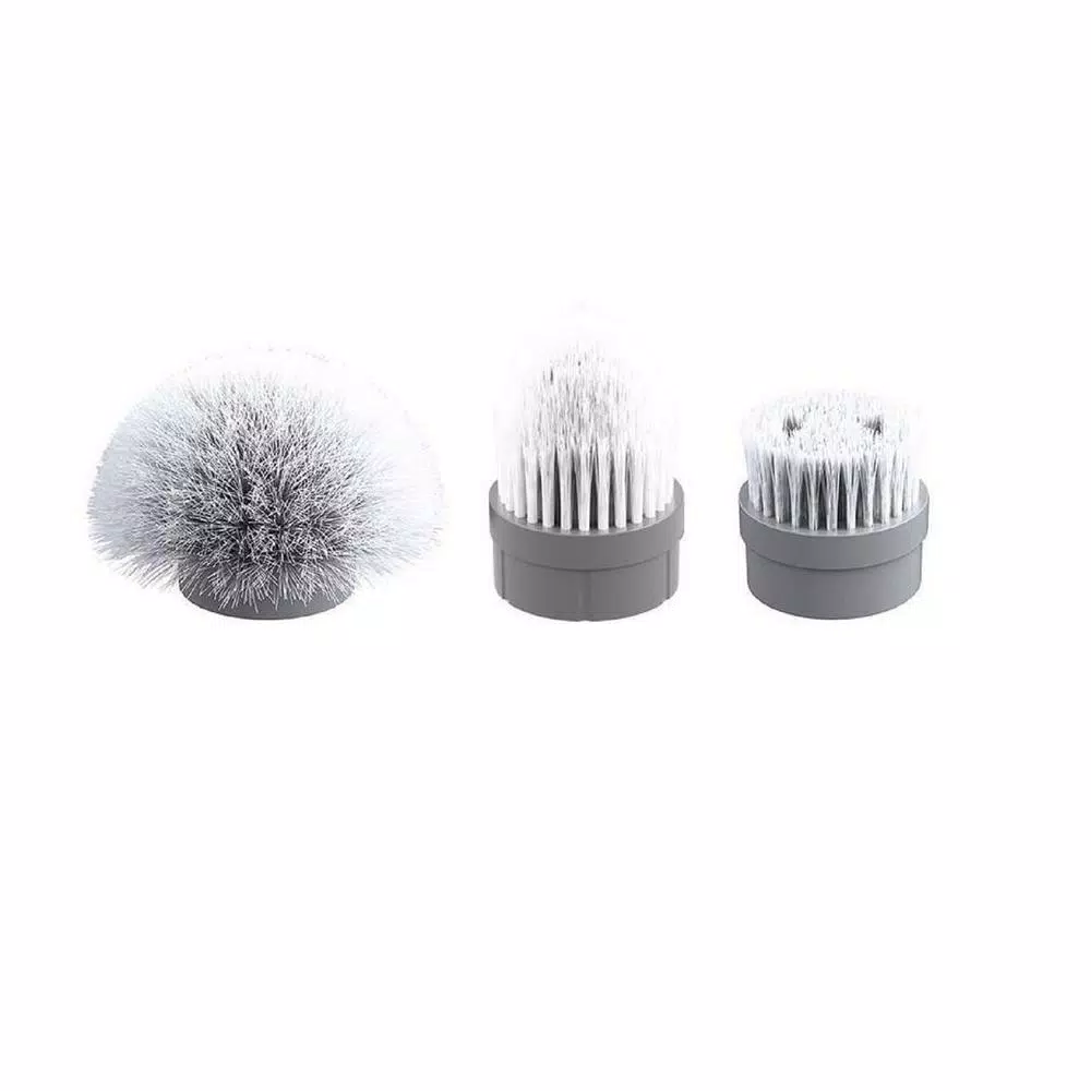 Clorox Scrubtastic 39 in. Multi-Purpose Powered Surface Scrubber with 3 Interchangeable Brush Heads