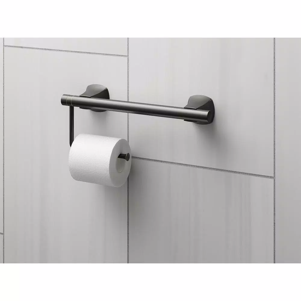 KOHLER Toilet Paper Holder Accessory in Oil-Rubbed Bronze for Carmichael, Arsdale, and Rubicon Grab Bars