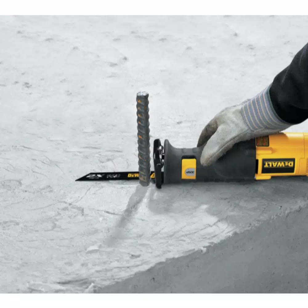 DEWALT 8 in. Premium Metal Reciprocating Saw Blades, 14/18 TPI, 5-Pack