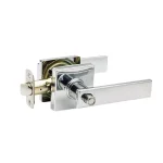 Copper Creek Craftsman Remi Polished Stainless Steel Privacy Lever for Bedroom and Bathroom thumbnail 1