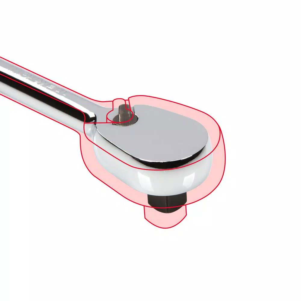 Tekton 3/8 in. Drive x 8 in. Ultra-Compact 90-Tooth Ratchet