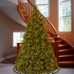 National Tree Company 10 ft. Downswept Douglas Fir Artificial Christmas Tree with 1000 Dual Color LED Lights thumbnail 6