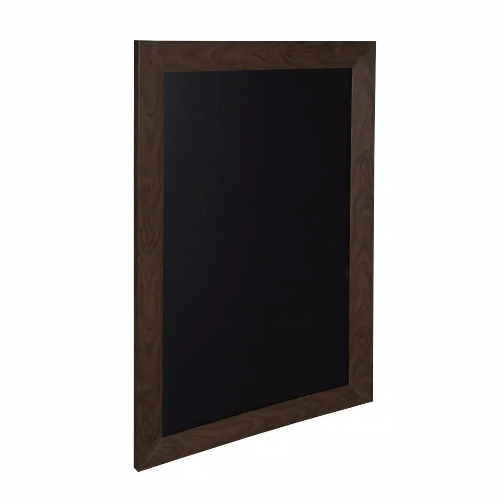 DesignOvation Beatrice Framed Magnetic Chalkboard Memo Board, Large Wall Mounted Organizer