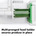 OXO Good Grips Tabletop Spiralizer with 3 Stainless Steel Blades thumbnail 8