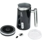 Brentwood Appliances GA-301BK 10 oz. Cordless Electric Milk Frother and Warmer, Black thumbnail 6