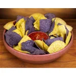 TACO TUESDAY 10.5 in. Brown Plastic Circular Chip and Salsa Serving Bowl Set, 2-Piece thumbnail 3