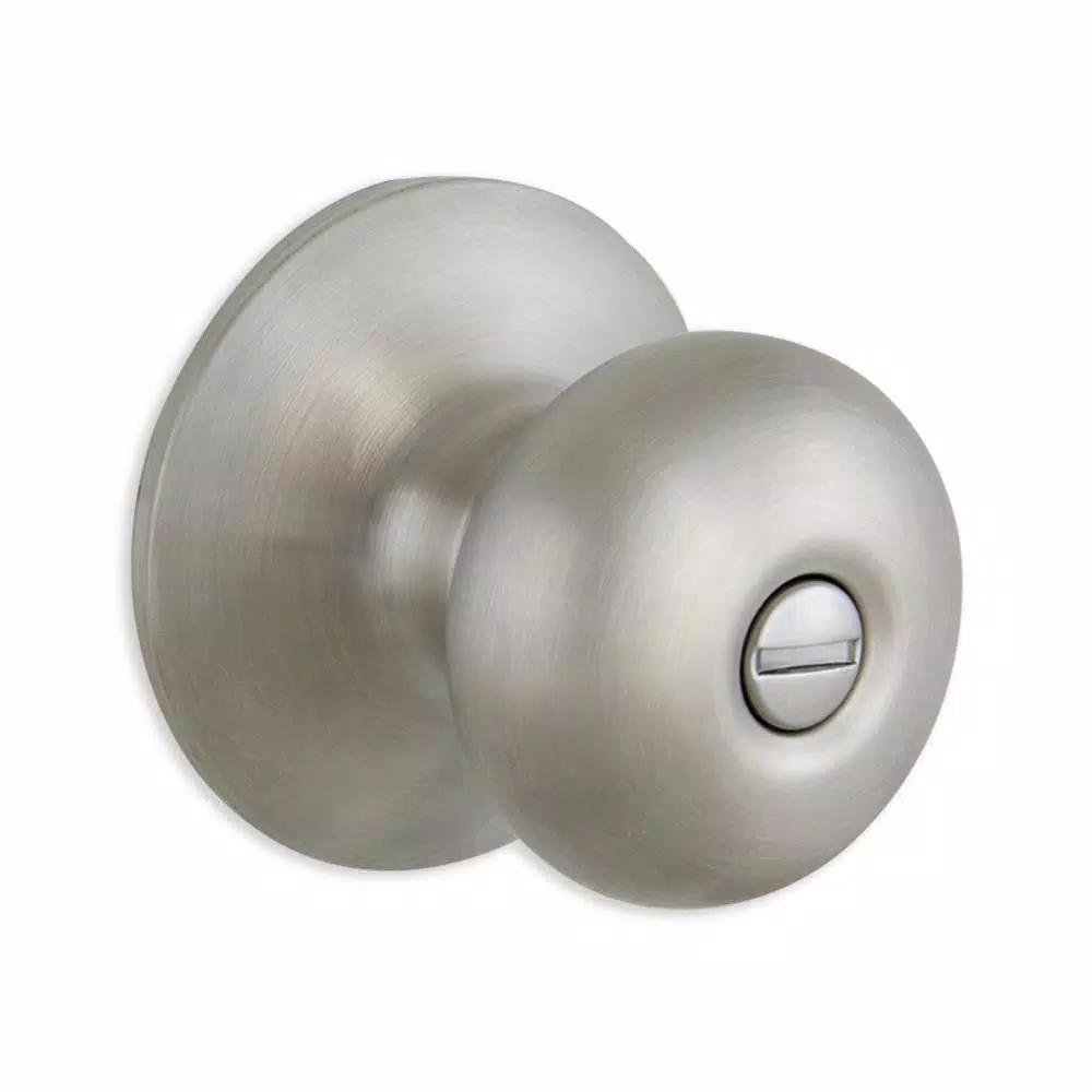 Defiant Stainless Steel Privacy Door Knob Set for Bedroom and Bathroom
