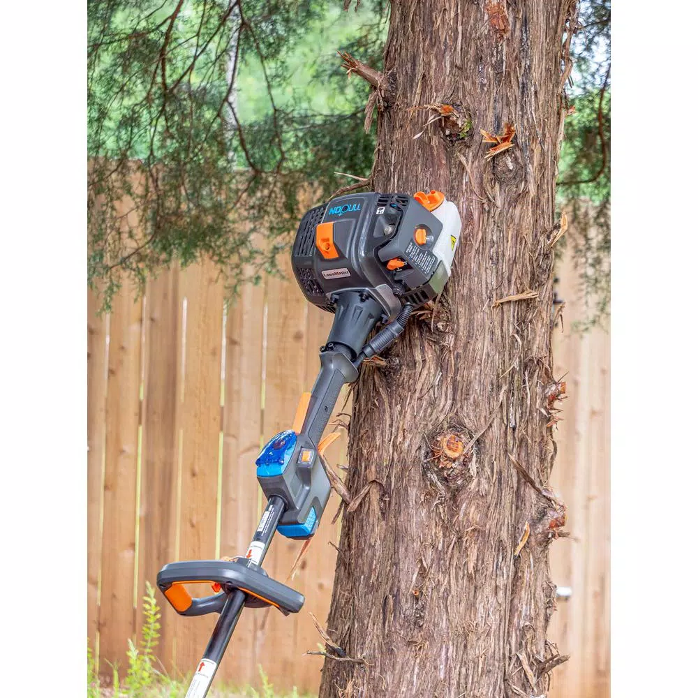 Lawnmaster NOPULL 26cc 2-Cycle Gas String Trimmer with Electric Push Button Start