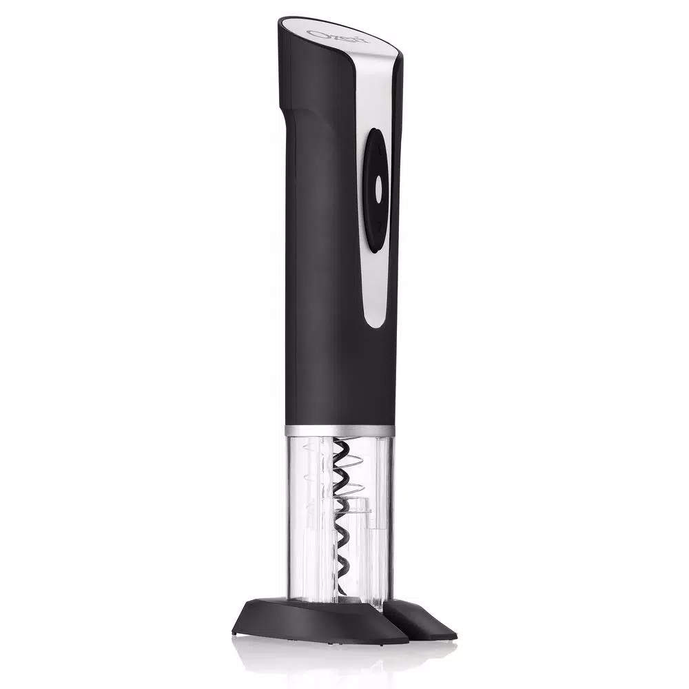 Ozeri Prestige II Cordless Electric Wine Bottle Opener with Foil Cutter and Lithium Battery