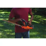 BLACK+DECKER 20V MAX Cordless POWERCUT Hedge Trimmer with 1.5Ah SMARTECH Battery and Charger, 22 in. thumbnail 3