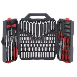 Crescent 170-Piece Mechanics Tool Set with Hard-Sided Carrying Case thumbnail 1