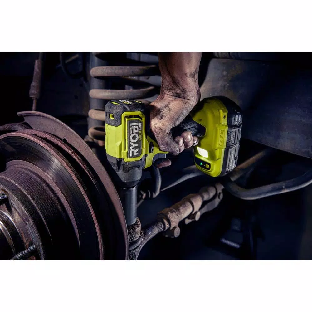 RYOBI ONE+ HP 18V Brushless Cordless Compact 3-Tool Combo Kit (Drill/Driver, Impact Driver, Impact Wrench)