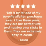 Rachael Ray 3-Quart Hard-Anodized Aluminum Nonstick Saucepan with Glass Lid, Orange and Gray thumbnail 6