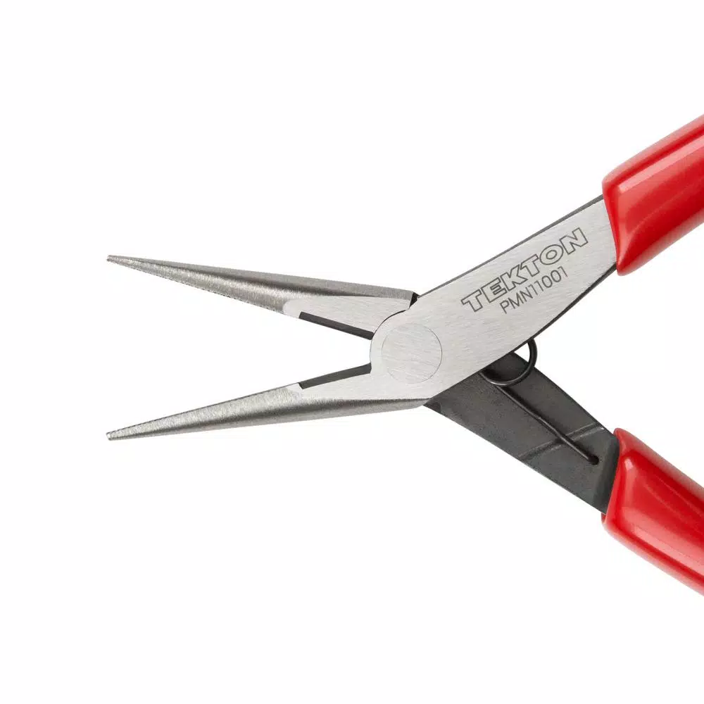 TEKTON Mini Long Nose Pliers with Wire Cutter