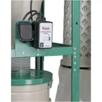 Grizzly Industrial 5 HP Cyclone Dust Collector with 55 Gal. Steel Drum and BIA Certified Cartridge Filter thumbnail 7