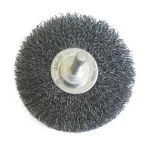Robtech 3 in. Crimped Steel Wire Wheel Brush with 1/4 in. Shank thumbnail 2