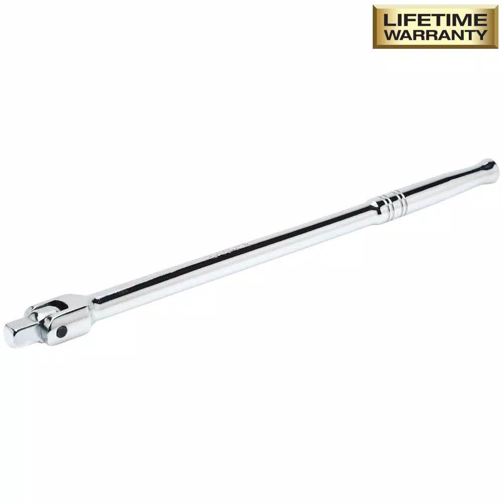 Husky 2-Piece Breaker Bar Set, 3/8 in. and 1/2 in. Drive, Alloy Steel