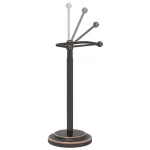Delta Porter Telescoping Pivoting Freestanding Toilet Paper Holder, Oil Rubbed Bronze thumbnail 3