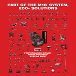 Milwaukee M18 1/2 in. Compact Impact Wrench Kit w/ (2) 3.0 Ah Batteries, Charger & Hard Case thumbnail 7