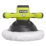 RYOBI 18V ONE+ 10 in. Cordless Orbital Buffer with 4 Buffing Bonnet Set thumbnail 3