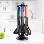 MegaChef 7-Piece Nylon Kitchen Utensil Set, Scratch-Resistant Cooking Tools thumbnail 2