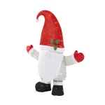 Home Accents Holiday Yuletide Lane 3 ft. LED Large Christmas Gnome Yard Decoration, Warm White Lights thumbnail 3