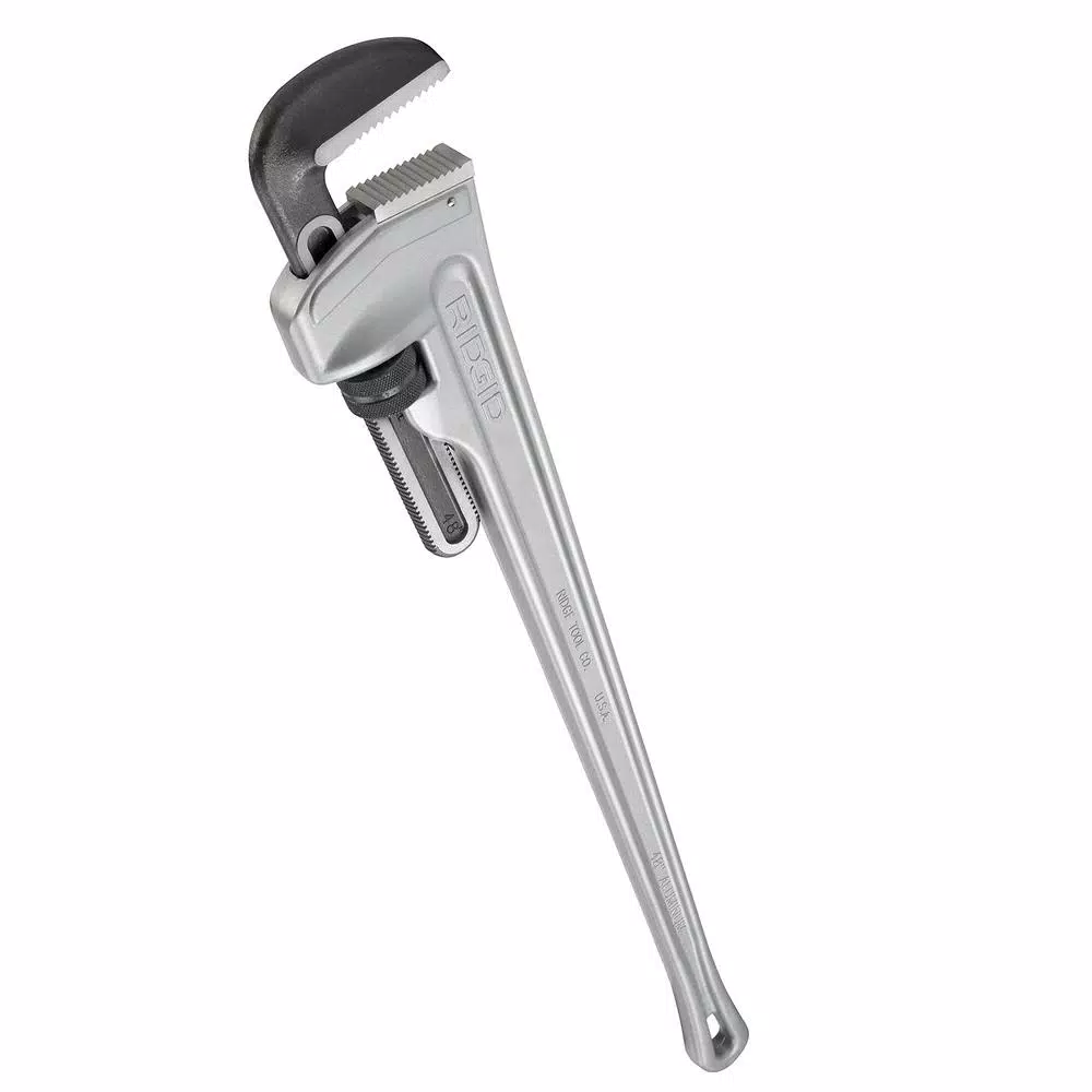 RIDGID 848 48 in. Aluminum Straight Pipe Wrench