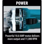 Makita 10.5 Amp 5 in. Angle Grinder with Tuck Point Guard and SJS II Technology thumbnail 7