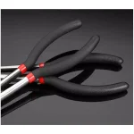 KING 5-Piece Long Nose Pliers Set, 11 in. Straight, 90-Degree, 45-Degree, Hose, Cable, and Flat Nose thumbnail 5
