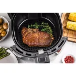 Modernhome 5.8 Qt. Digital Air Fryer, 1700W Family-Sized Air Fryer with Recipe Book, Black thumbnail 4