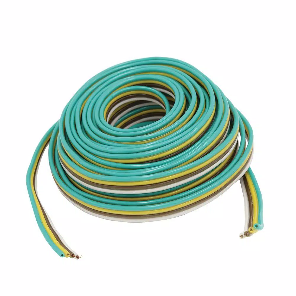 TowSmart 25 ft. Bonded Trailer Wire, 16-Gauge Color-Coded Replacement Wiring