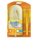 Swiffer 360° Dusters Starter Kit, Textured Fiber Design, Case of 12 thumbnail 1