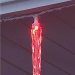 LightShow ColorMotion 24-Light Multi-Color Deluxe LED Icicle Christmas String Lights thumbnail 8