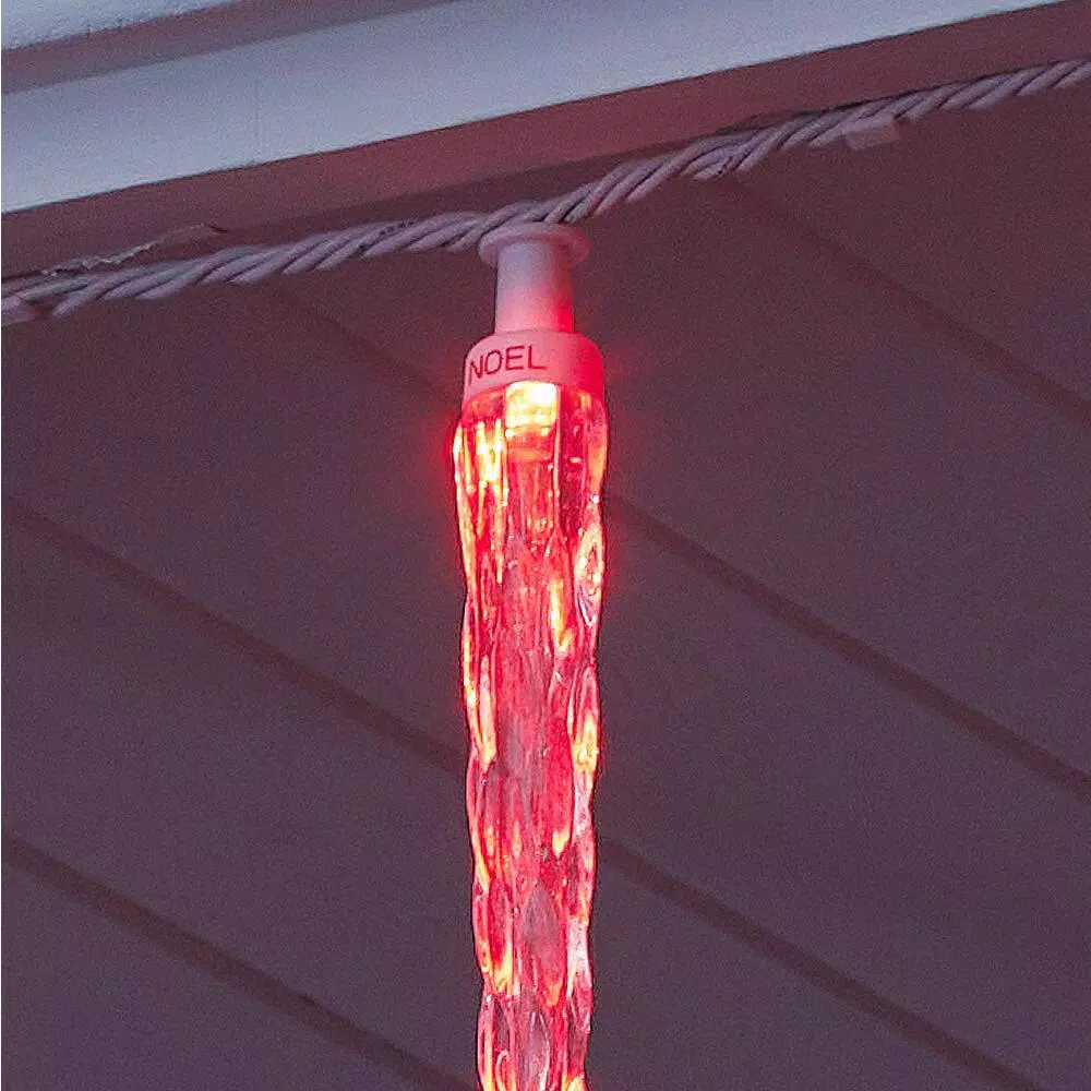 LightShow ColorMotion 24-Light Multi-Color Deluxe LED Icicle Christmas String Lights