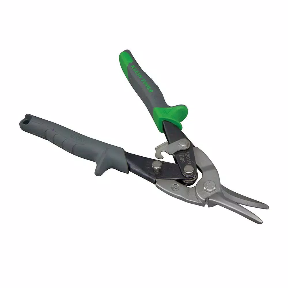 Klein Tools Right-Cut Aviation Snips with Integrated Wire Cutter