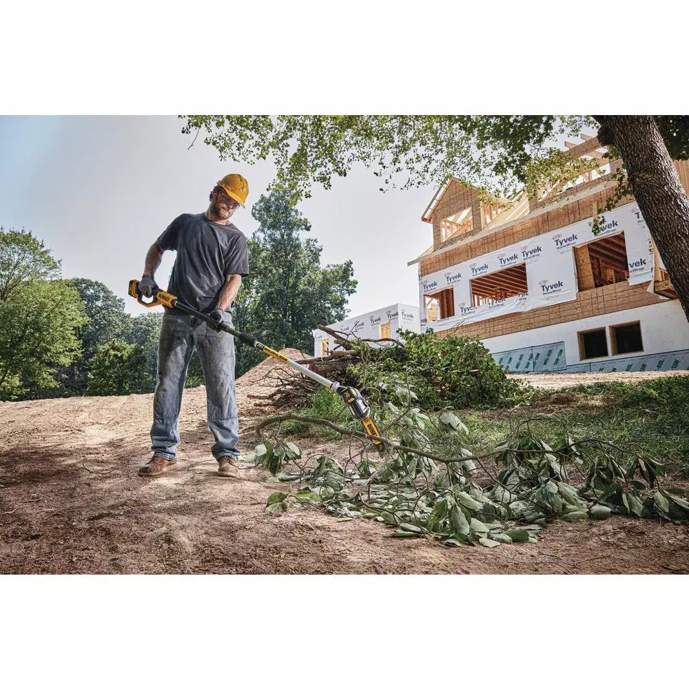 DEWALT 20V MAX Cordless Brushless 3-Tool Combo Kit: 14 in. String Trimmer, 8 in. Pole Saw & 22 in. Hedge Trimmer