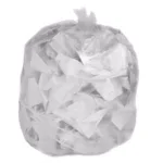 Plasticplace 55-60 Gal. Clear High-Density Polyethylene Trash Bags, 200 Count Case thumbnail 1