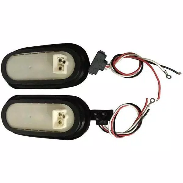 MaxxHaul 6 in. Oval LED Submersible Stop/Turn/Tail Light 2-Pack