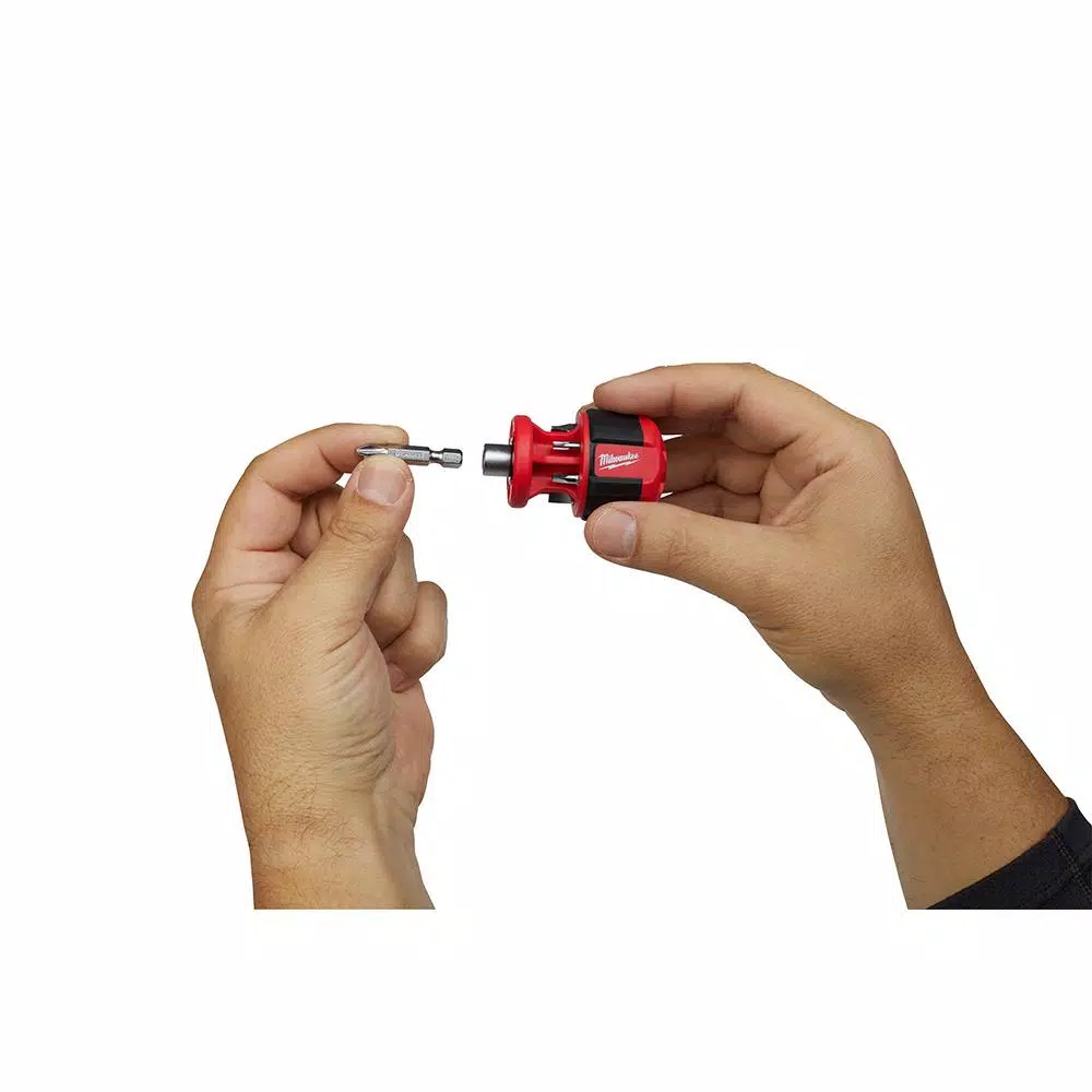Milwaukee 2-Piece Multi-Bit Screwdriver Set: 9-in-1 Ratcheting & 8-in-1 Compact Drivers