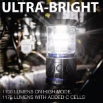 LUXPRO 1100 Lumen Dual Power 360° LED Lantern with Power Bank and TackGrip, Rechargeable & Battery Operated thumbnail 6