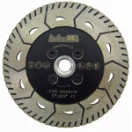 Archer USA 5 in. 2-in-1 Turbo Diamond Blade for Cutting and Grinding thumbnail 1