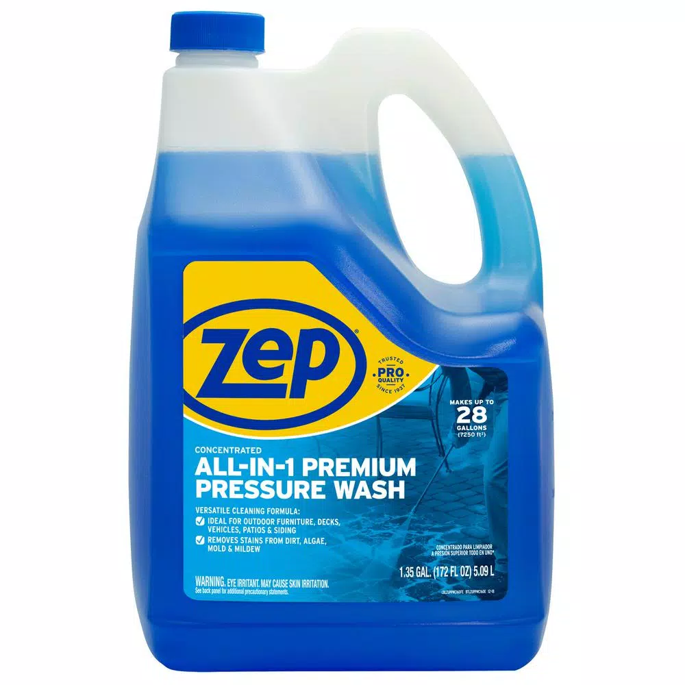 ZEP All-in-1 Pressure Wash Concentrate, 172 oz (Case of 4)